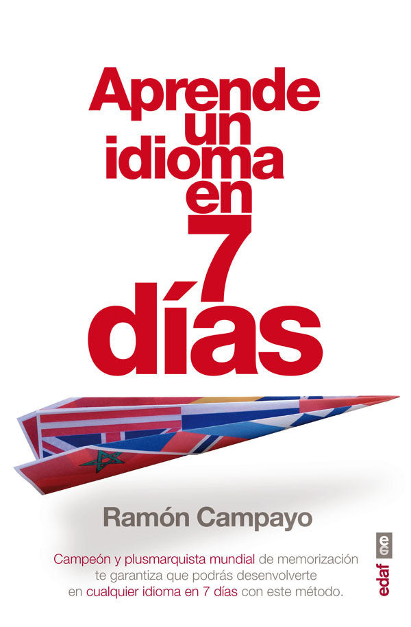 Aprende un idioma en 7 días, de Campayo, Ramón | portada del libro