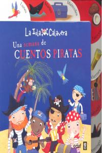 Una semana de cuentos piratas, de Sharon Harmer | portada del libro