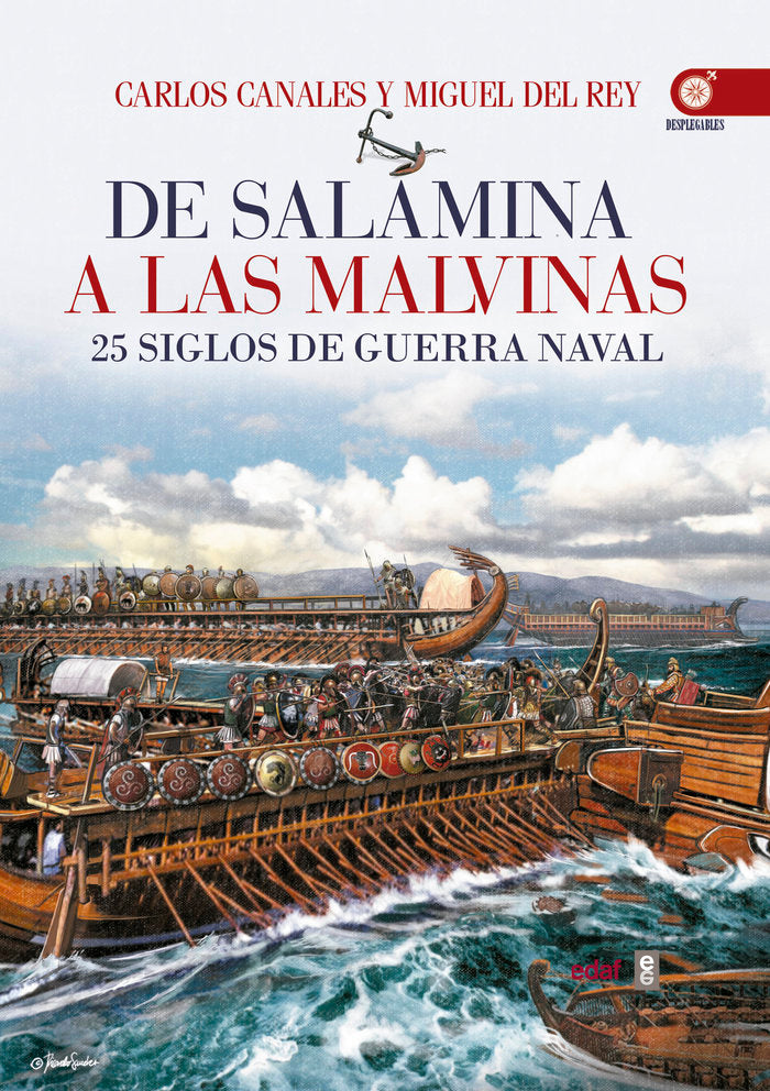 De Salamina a las Malvinas, de Canales, Carlos | portada del libro