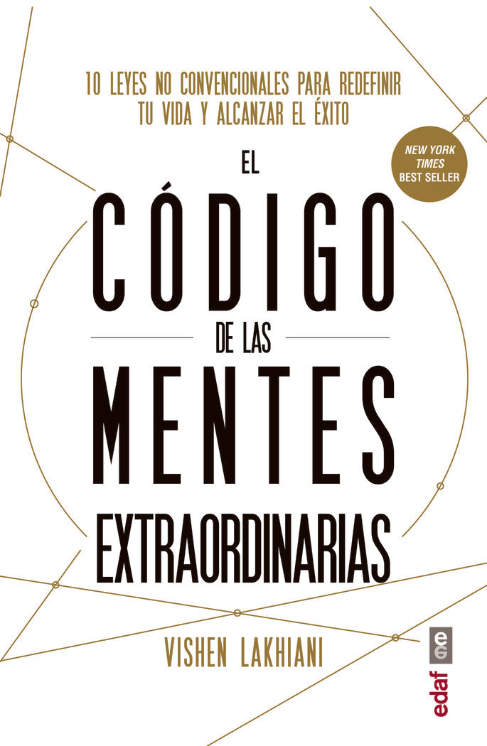 El código de las mentes extraordinarias, de Lakhiani, Vishen | portada del libro