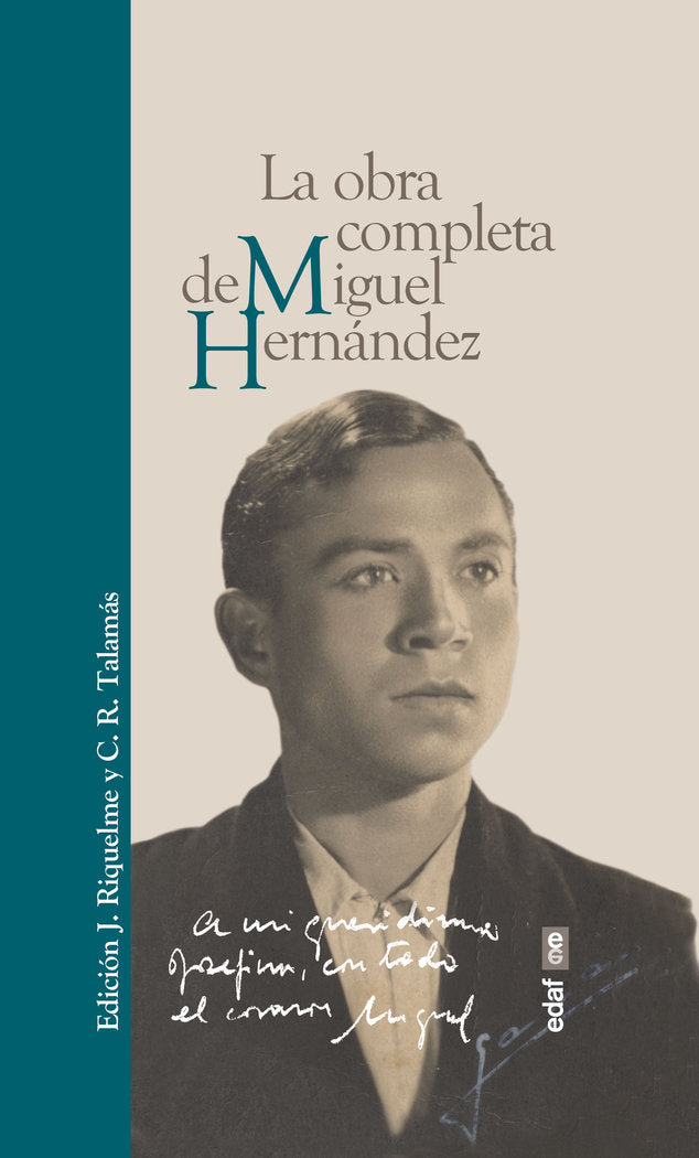 La obra completa de Miguel Hernández, de Hernández | portada del libro