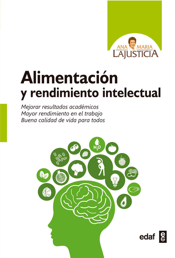 Alimentación y rendimiento intelectual, de Lajusticia, Ana María | portada del libro