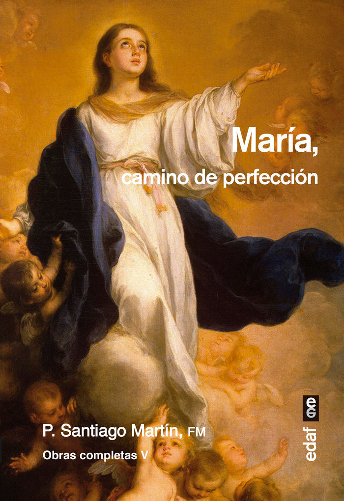 María, camino de perfección, de Martín Rodríguez, Padre Santiago | portada del libro