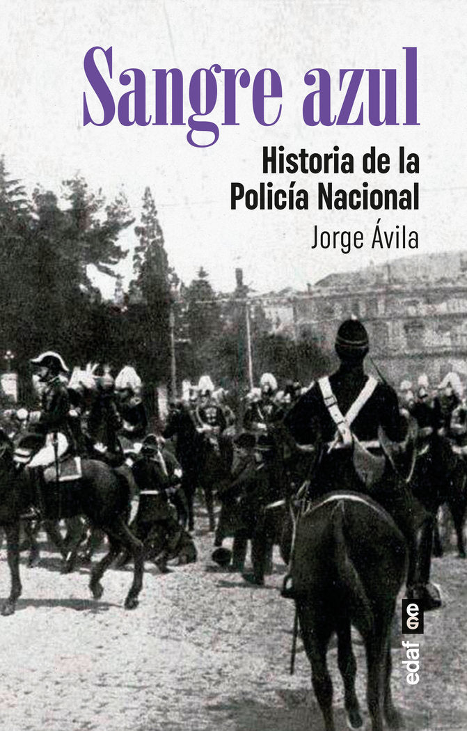 SANGRE AZUL, de JORGE AVILA | portada del libro