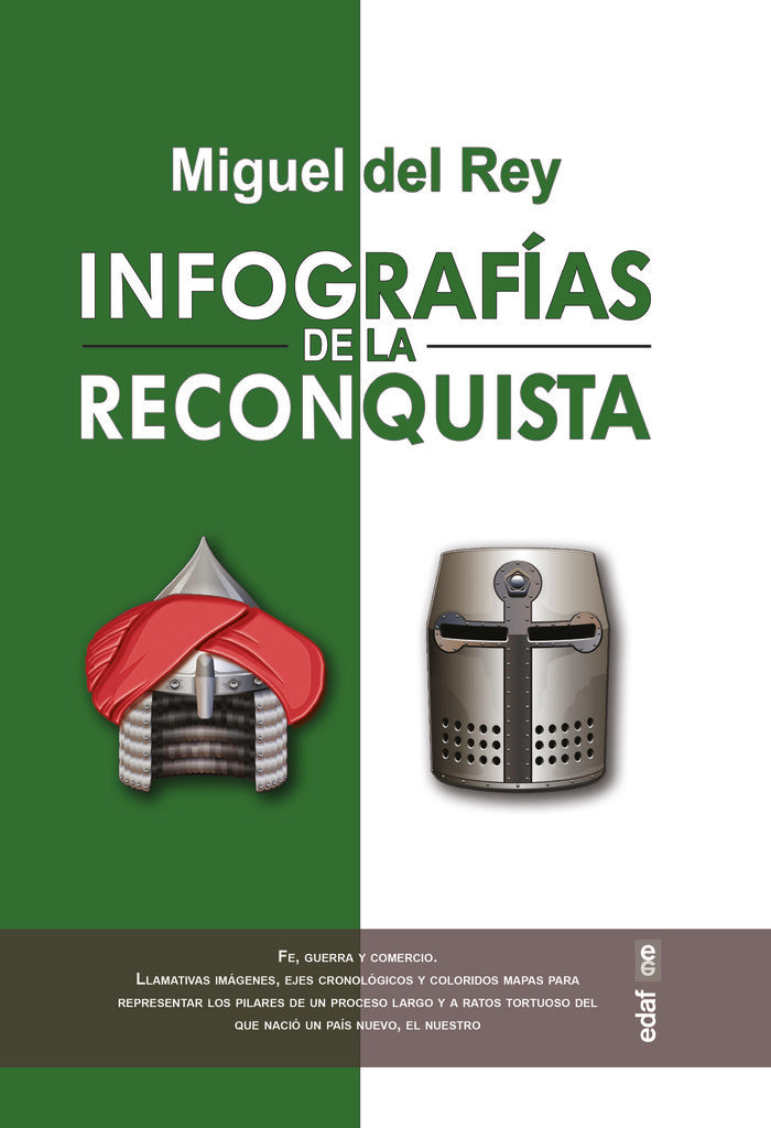 INFOGRAFIAS DE LA RECONQUISTA, de MIGUEL DEL REY | portada del libro