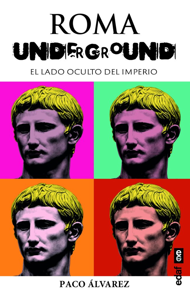 Roma underground, de Paco Alvarez | portada del libro