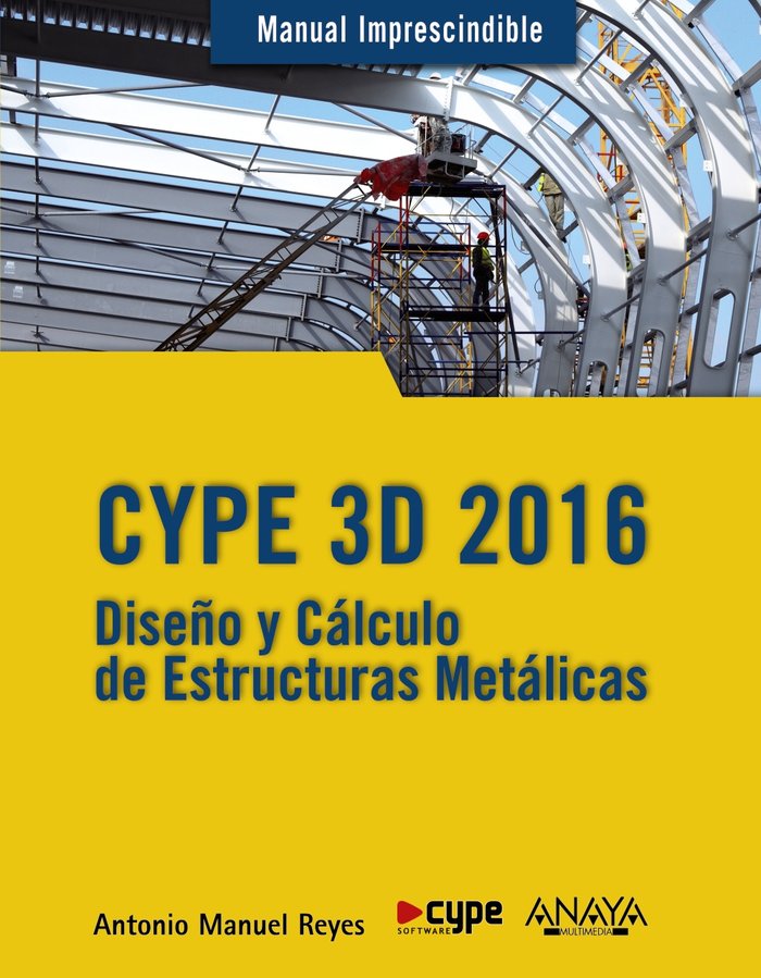 CYPE 3D 2016, de Reyes Rodríguez, Antonio Manuel | portada del libro