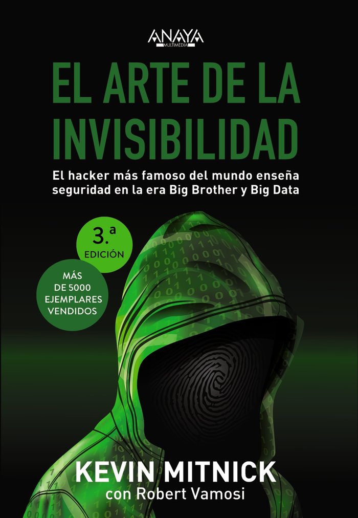 El arte de la invisibilidad, de Mitnick, Kevin | portada del libro