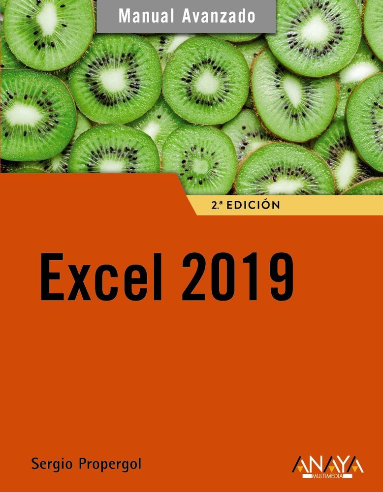 Excel 2019, de Propergol, Sergio | portada del libro