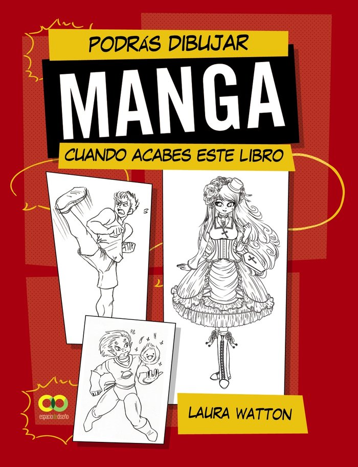 Podrás dibujar MANGA cuando acabes este libro, de Watton, Laura | portada del libro
