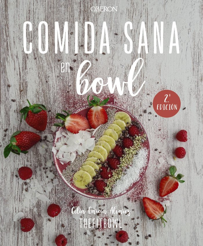Comida sana en bowl, de García Álvarez, Celia | portada del libro