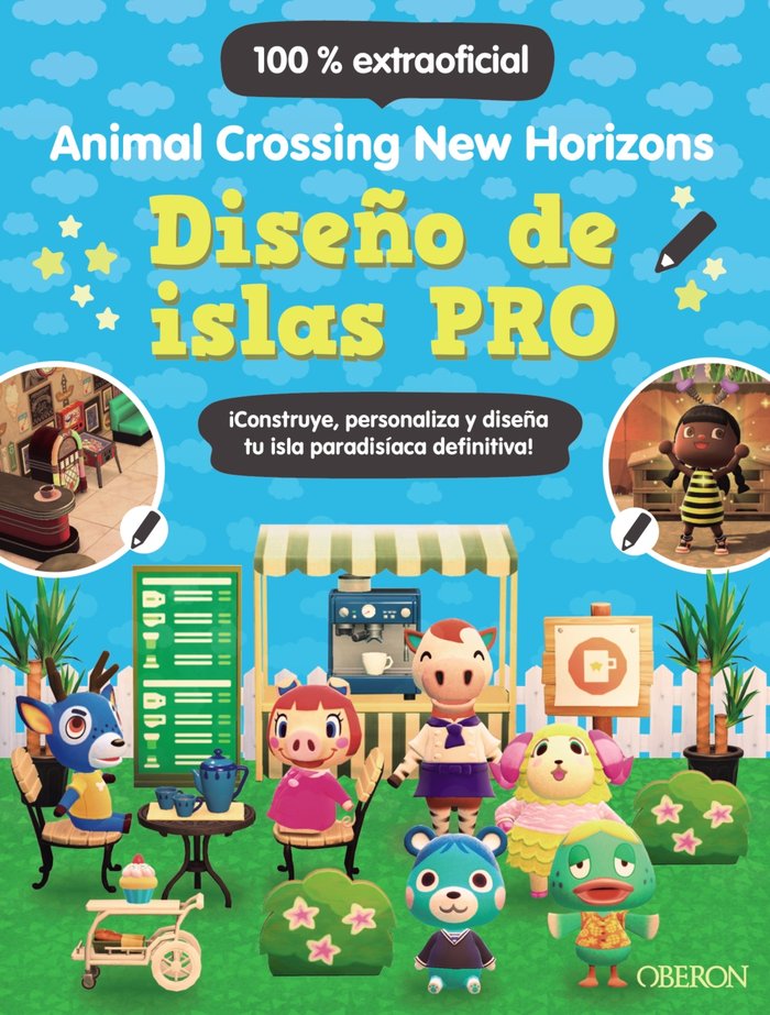 DISEÑO DE ISLAS PRO ANIMAL CROSSING NEW HORIZONS, de LISTER, CLAIRE | portada del libro