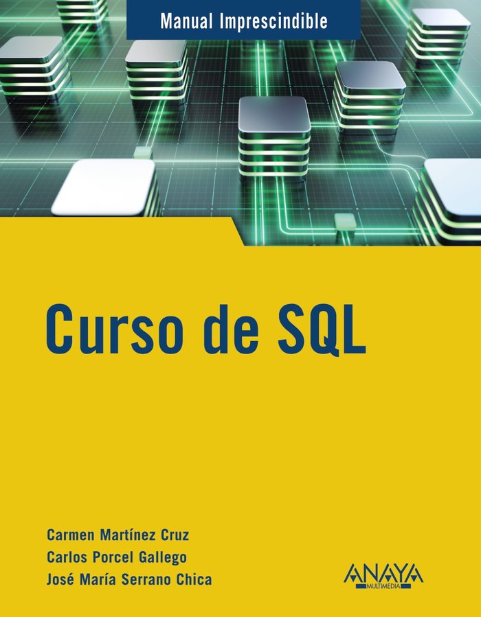 Curso de SQL, de MARTINEZ CRUZ, CARMEN | portada del libro