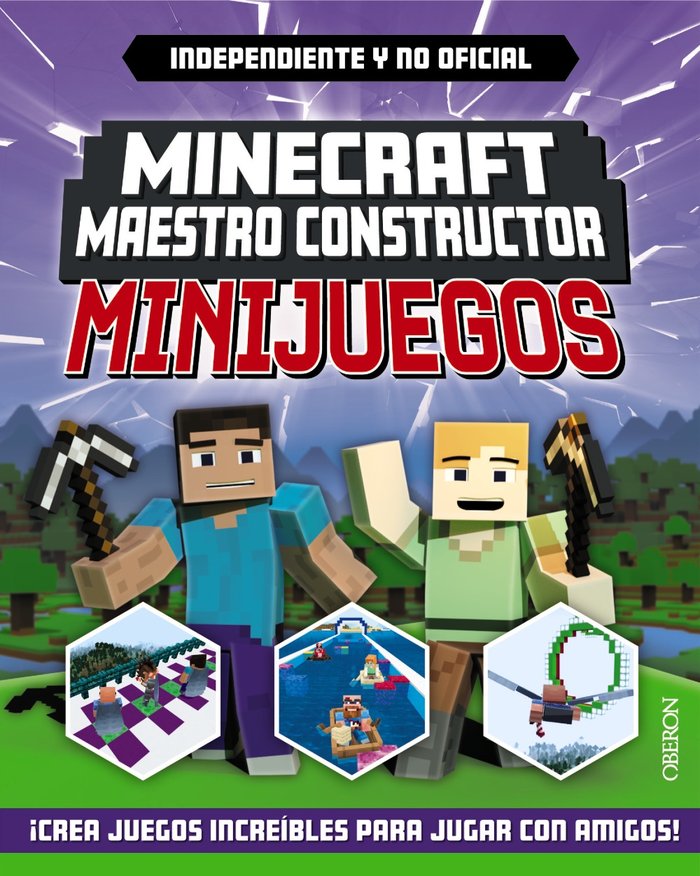 Minecraft Maestro Constructor - Minijuegos, de DYNAMO LTD. | portada del libro