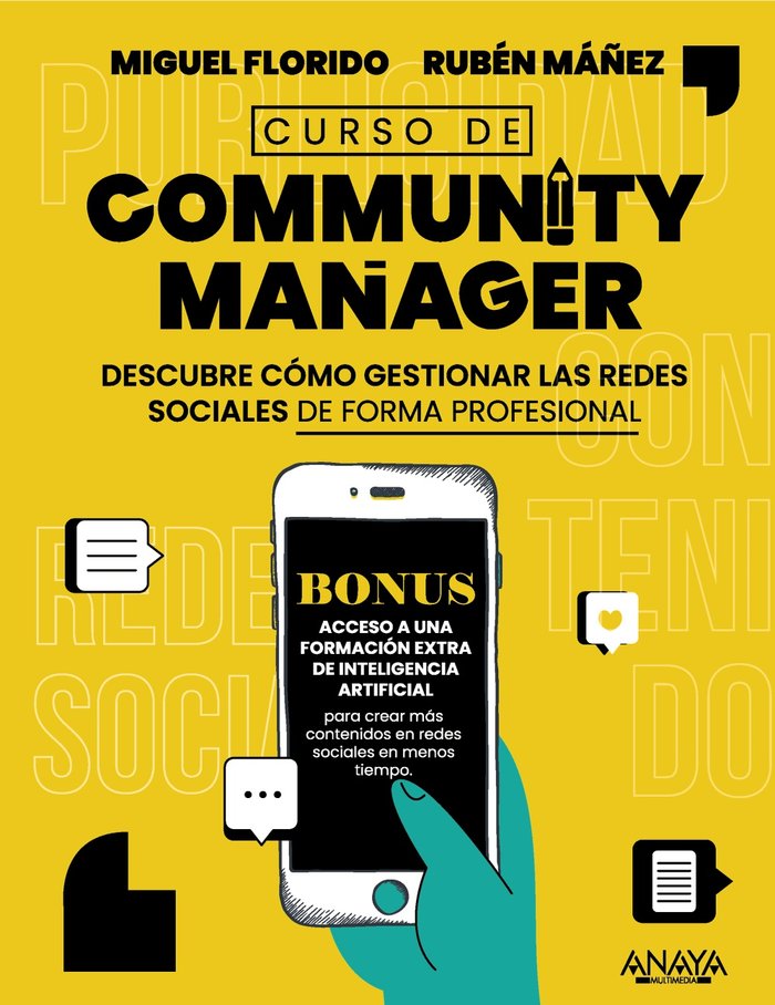 CURSO DE COMMUNITY MANAGER, de FLORIDO, MIGUEL ANGEL | portada del libro