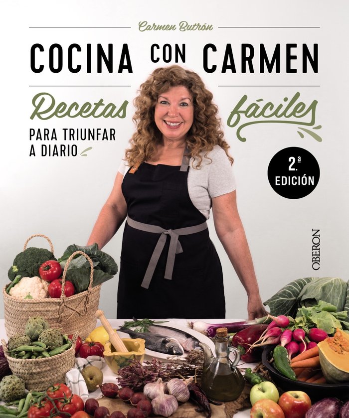 COCINA CON CARMEN, de BUTRON, CARMEN | portada del libro