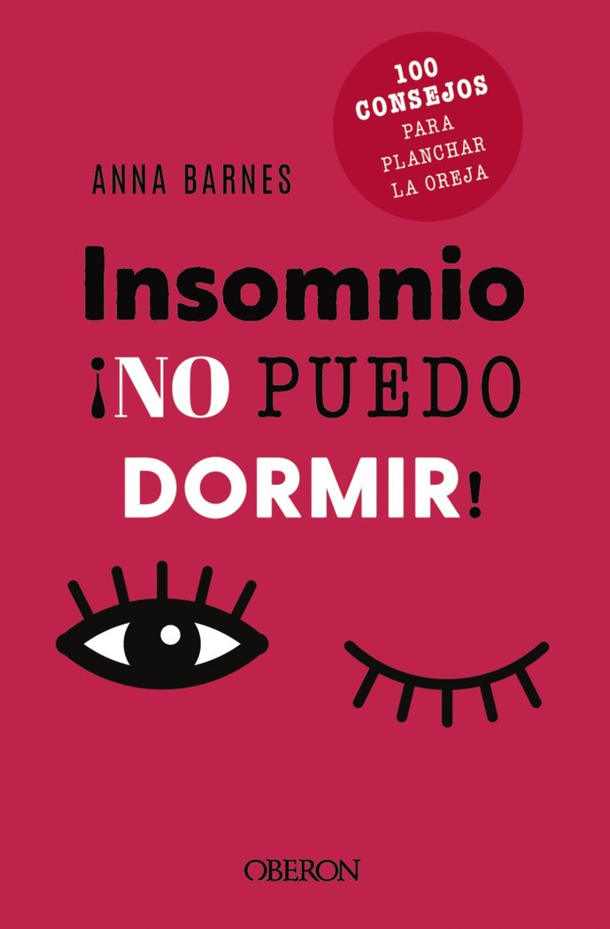 Insomnio: no puedo dormir, de BARNES, ANNA | portada del libro