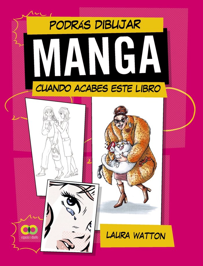 PODRAS DIBUJAR MANGA CUANDO ACABES ESTE LIBRO, de WATTON, LAURA | portada del libro