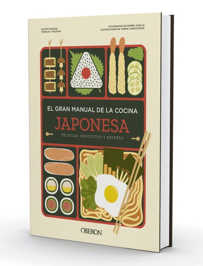 El gran manual de la cocina japonesa, de HARADA, SACHIYO | portada del libro