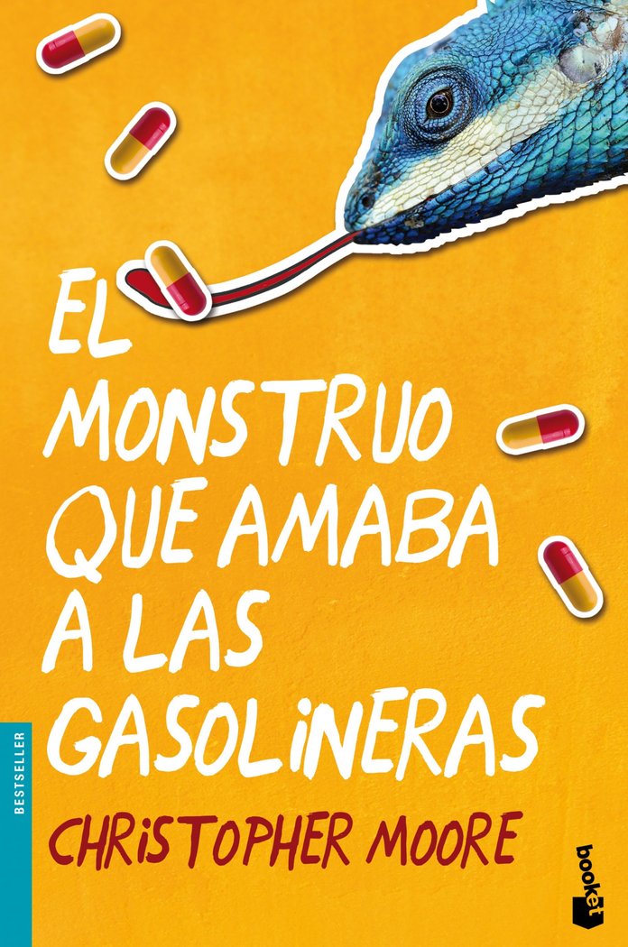 El monstruo que amaba a las gasolineras, de Moore | portada del libro