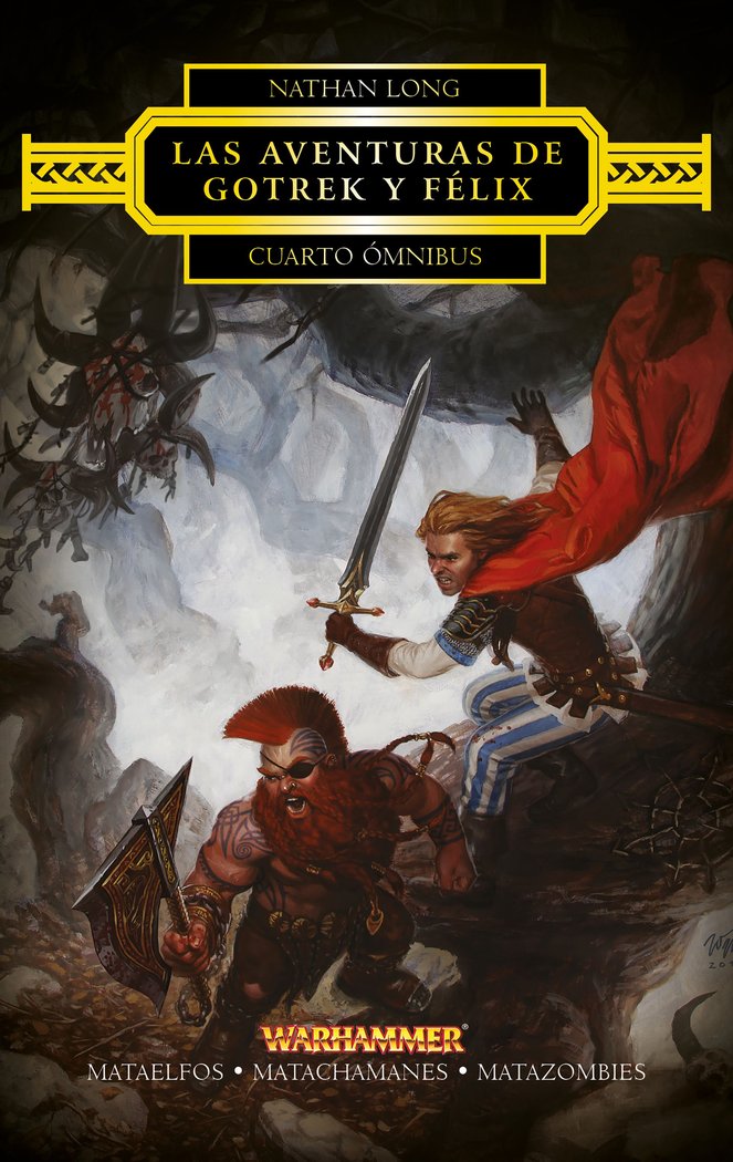 Las aventuras de Gotrek y Félix Omnibus nº 04/04, de Long | portada del libro