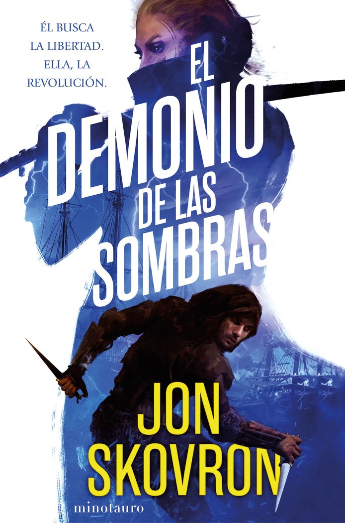 El imperio de las tormentas nº 02/03 El demonio de las sombras, de Skovron | portada del libro