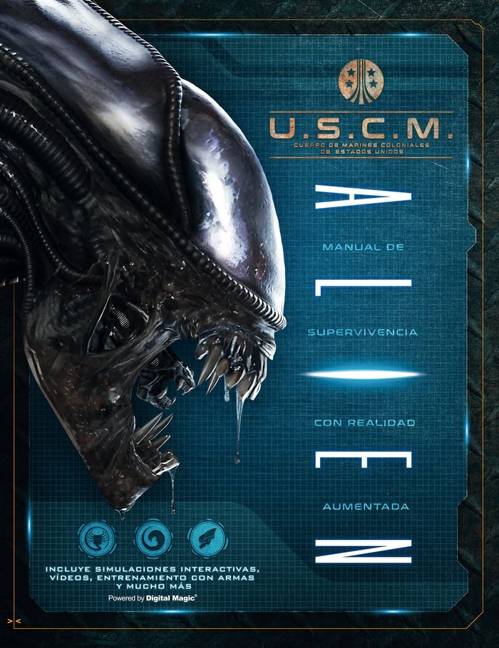 Alien. Manual de supervivencia con realidad aumentada, de Varios Autores | portada del libro