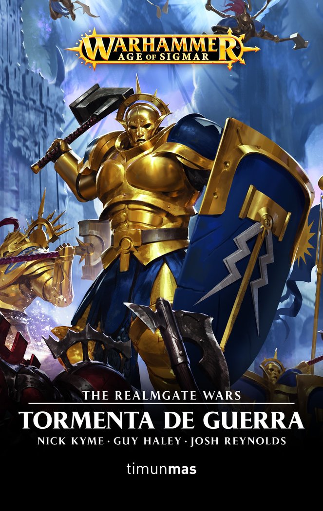 The Realmgate Wars nº 01/04 Tormenta de guerra, de Haley, Guy | portada del libro