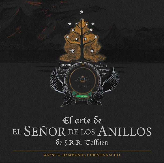 El arte de El Señor de los Anillos de J. R. R. Tolkien, de Hammond | portada del libro
