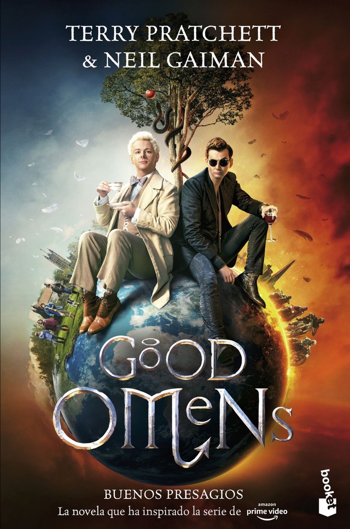 Good Omens (Buenos presagios), de Pratchett, Terry | portada del libro