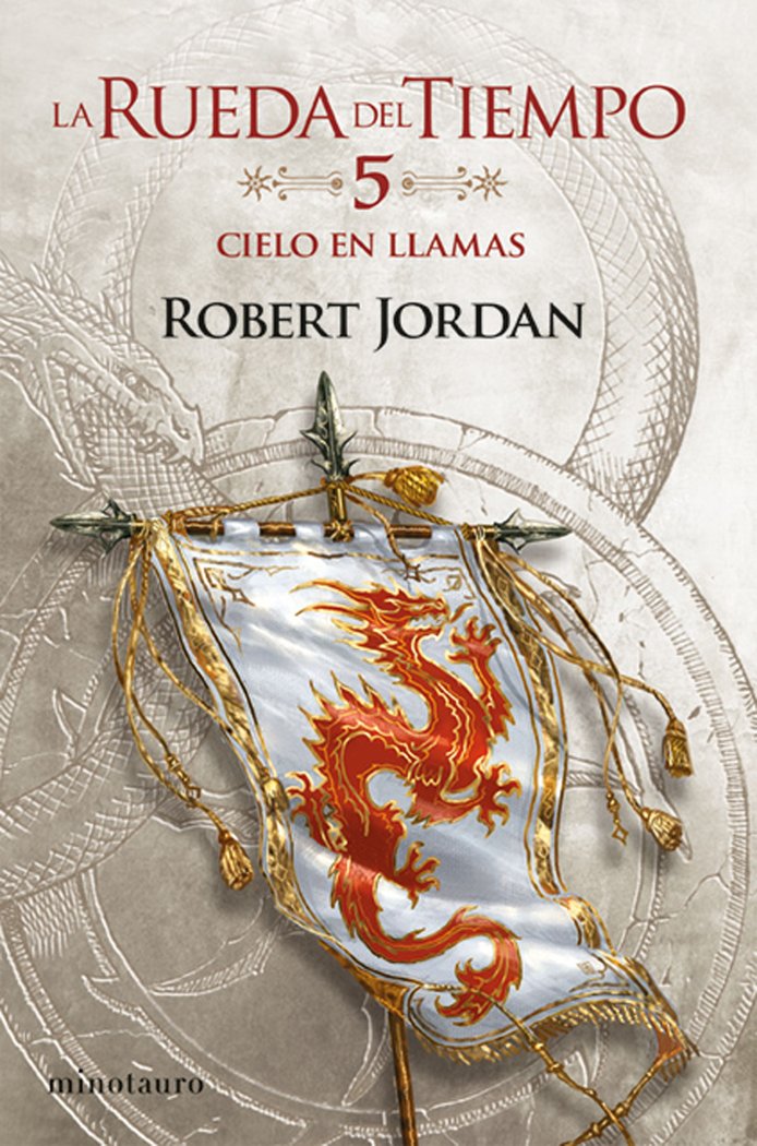 La Rueda del Tiempo nº 05/14 Cielo en Llamas, de Jordan, Robert | portada del libro