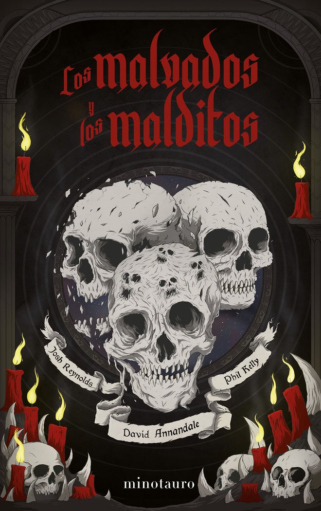 Los malvados y los malditos, de Annandale, David | portada del libro