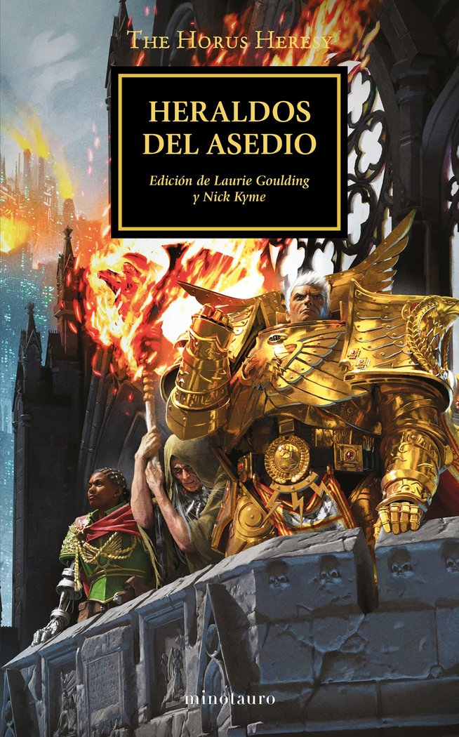 THE HORUS HERESY Nº 52/54 HERALDOS DEL ASEDIO, de VARIOS AUTORES | portada del libro