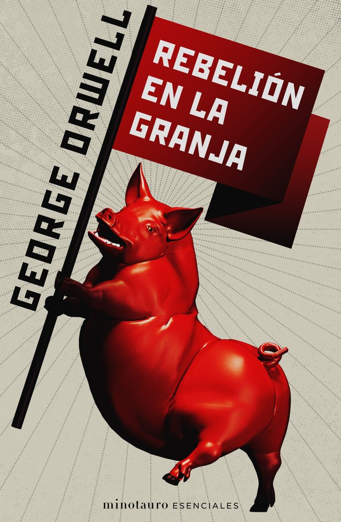 REBELION EN LA GRANJA, de GEORGE ORWELL | portada del libro