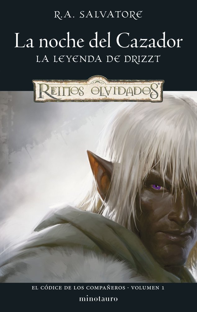 EL CODICE DE LOS COMPAÑEROS 1 LA NOCHE DEL CAZADOR, de R A SALVATORE | portada del libro