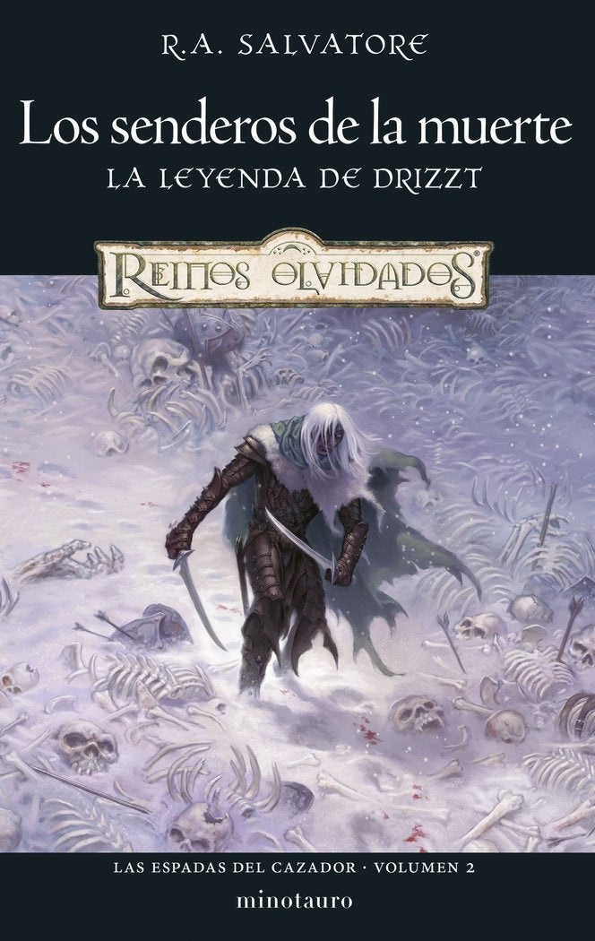 LAS ESPADAS DEL CAZADOR Nº 02/03 LOS SENDEROS DE LA MUERTE, de SALVATORE, R. A. | portada del libro