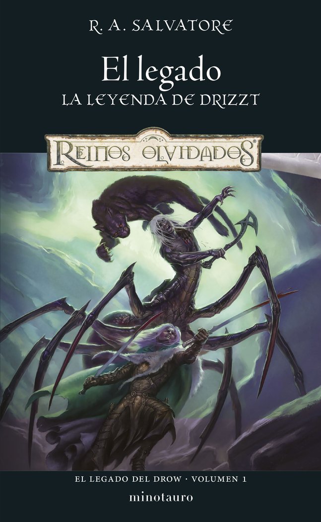 EL LEGAD DROW Nº01/04 EL LEGADO, de R. A. SALVATORE | portada del libro