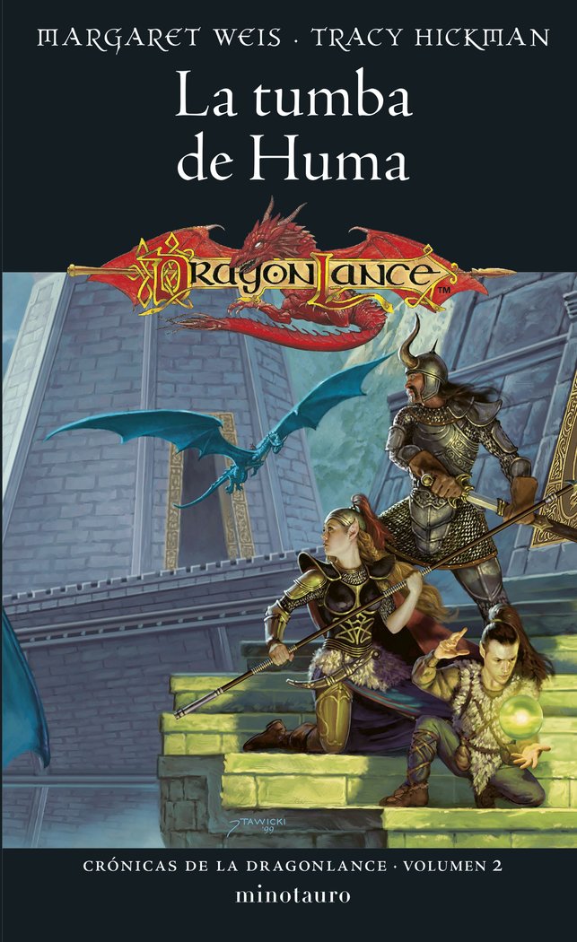 CRONICAS DE LA DRAGONLANCE 2 LA TUMBA DE HUMA, de MARGARET WEIS | portada del libro