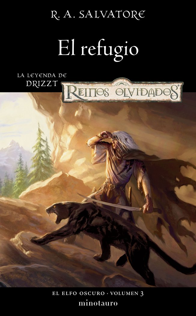 ELFO OSCURO 3 EL REFUGIO, de R. A. SALVATORE | portada del libro