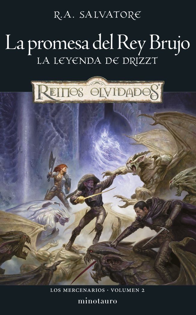 LOS MERCENARIOS Nº 02/03 LA PROMESA DEL REY BRUJO, de SALVATORE, R. A. | portada del libro