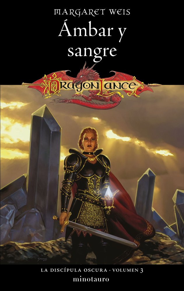 LA DISCIPULA OSCURA Nº 03/03 AMBAR Y SANGRE, de WEIS, MARGARET | portada del libro