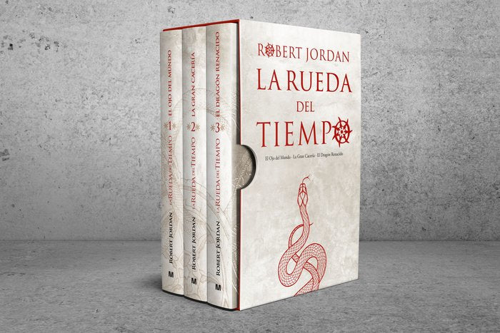 ESTUCHE TRES PRIMEROS VOLUMENES, de ROBERT JORDAN | portada del libro