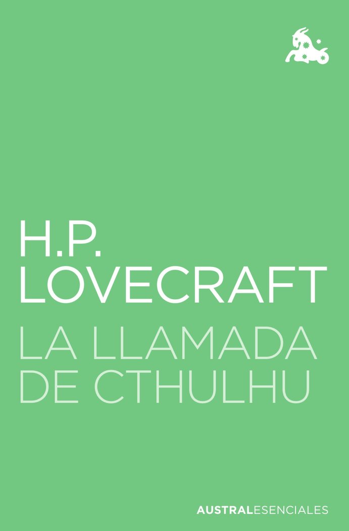 LA LLAMADA DE CTHULHU, de H. P. LOVECRAFT | portada del libro