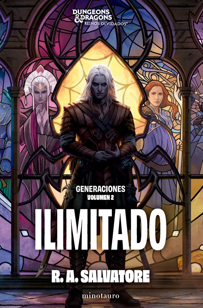 GENERACIONES 2 ILIMITADO, de R A SALVATORE | portada del libro