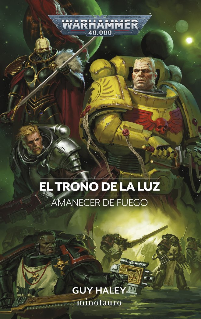 AMANECER DE FUEGO Nº 04 EL TRONO DE LA LUZ, de HALEY, GUY | portada del libro