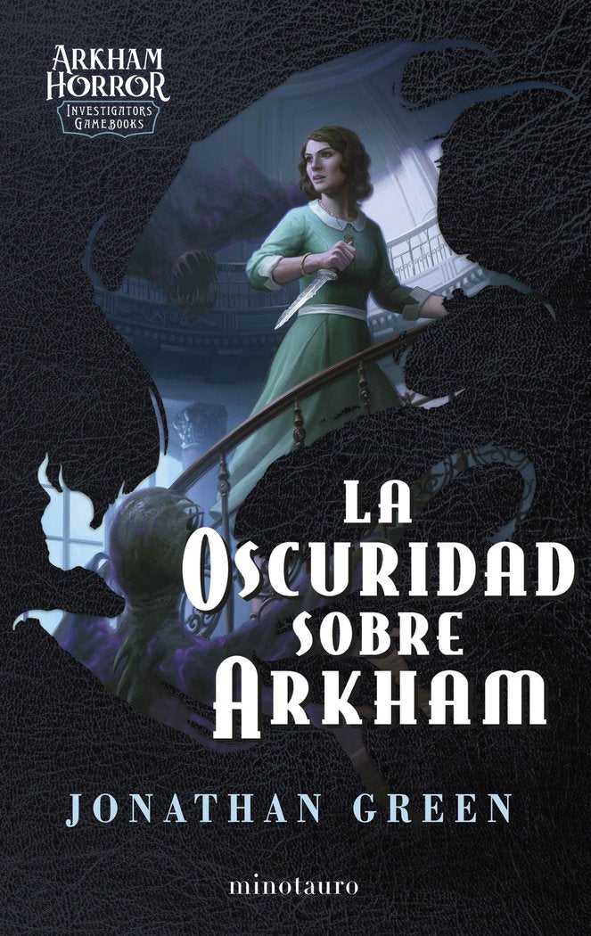 LA OSCURIDAD SOBRE ARKHAM, de GREEN, JONATHAN | portada del libro