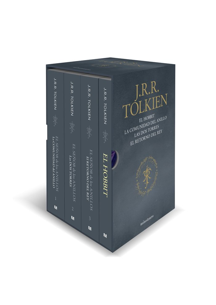 ESTUCHE TOLKIEN (EL HOBBIT + EL SEÑOR DE LOS ANILLOS) NE, de TOLKIEN, J. R. R. | portada del libro