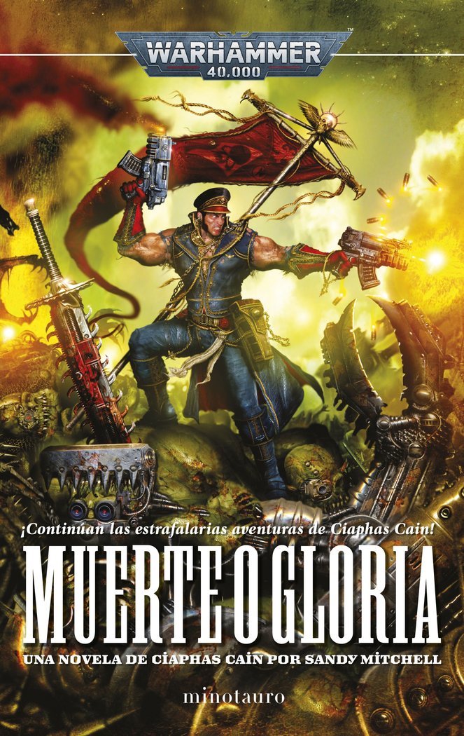CIAPHAS CAIN Nº 04 MUERTE O GLORIA, de MITCHELL, SANDY | portada del libro