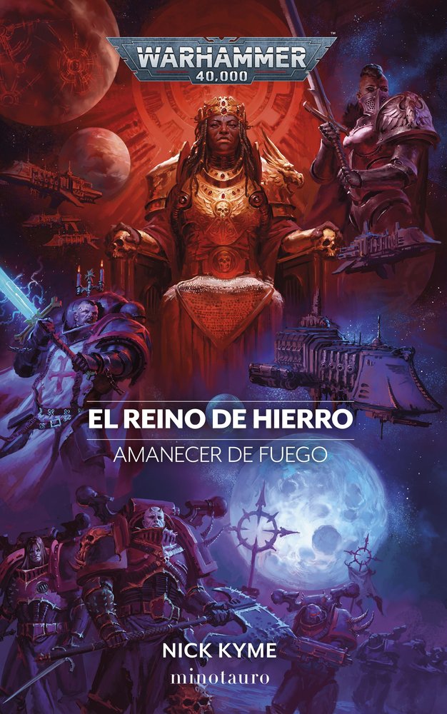 AMANECER DE FUEGO Nº 05 EL REINO DE HIERRO, de KYME, NICK | portada del libro