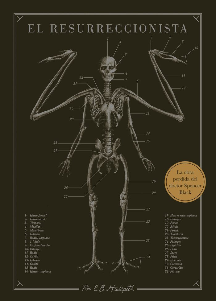 EL RESURRECCIONISTA, de HUDSPETH, E. B. | portada del libro